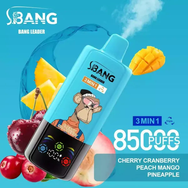 Bang Leader 85K – Vaper Recargable 3 Sabores