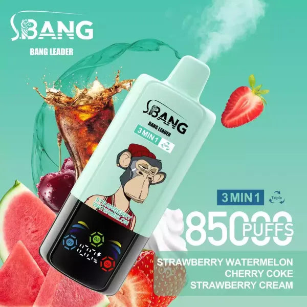 Bang Leader 85K – Vaper Recargable 3 Sabores